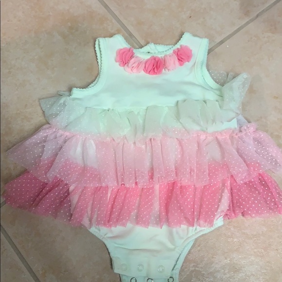 Ruffled Bodysuit dress - Picture 1 of 1